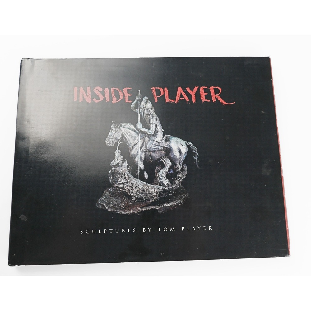 Inside Player Sculptures By Tom Player Hardcover Art Book Signed Autographed